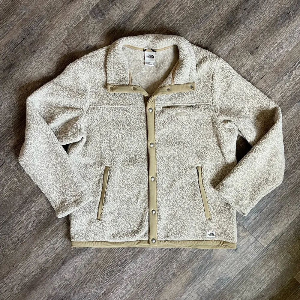 The North Face cozy snap fleece